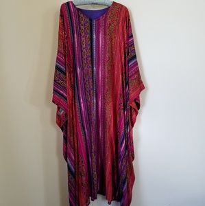 Colorful cotton caftan
